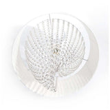 LAMPARA COLGANTE BLANCA E27 60W 1 LUZ 120V 40X42 S/FOCO *** HA. LUMI ***