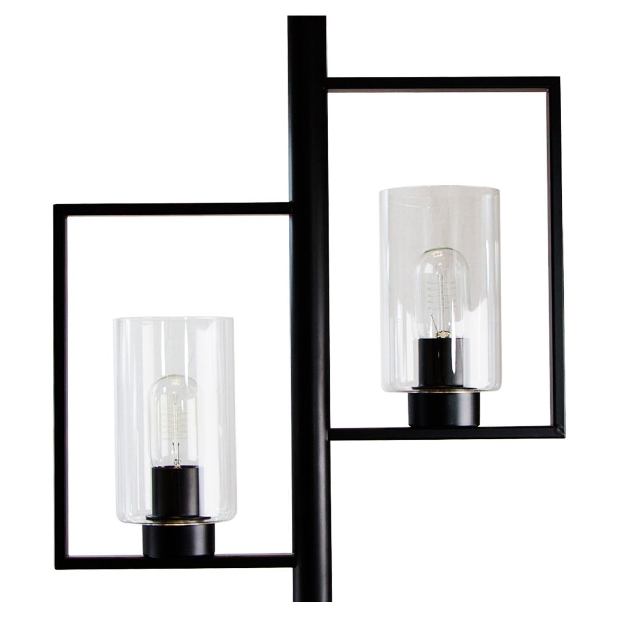 LAMPARA COLGANTE INLITE VINTAGE ACABADO NEGRO DE 2 LUCES LUMIMEXICO *** HA. LUMI ***