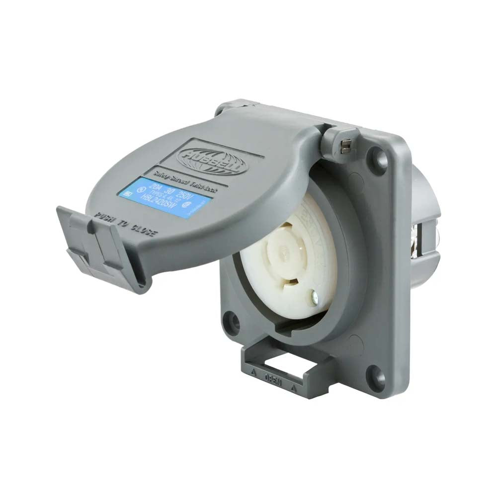 RECEPTACULO DE SEGURIDA TWIST-LOCK SHROUD HUBBELL 20A 250V 3PH MCA