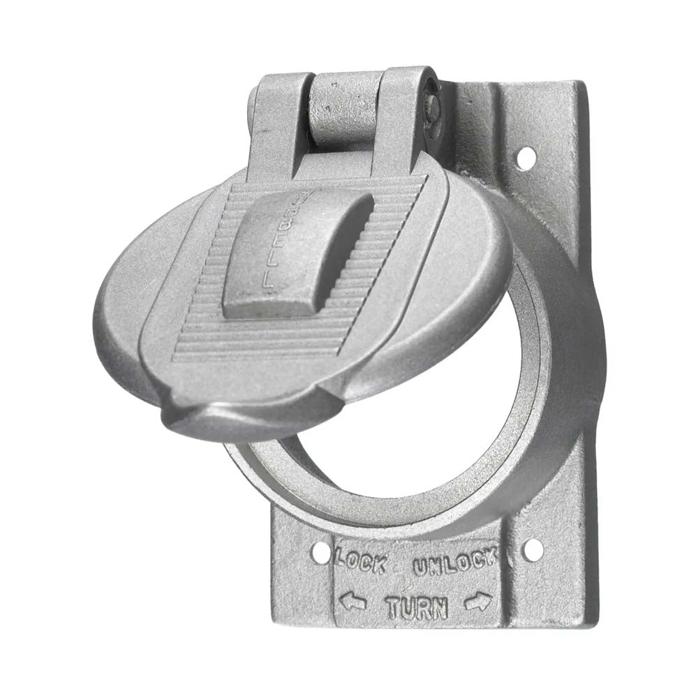 TAPA ALUMINIO PARA INTEMPERIE GRIS HBL770