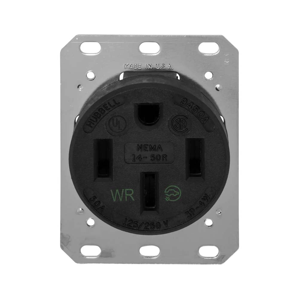 CONTACTO SENCILLO HUBBELL 50A 125-250V 4H 3F