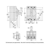 INT. TERMOMAG. 3X60A. 18KA HDL36060 S.Q.D.