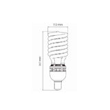 FOCO FLUORESCENTE TECNOLITE 100W 220V LUZ DE DÍA BASE E40 *** OFRECER PR-SP-105-E39T5 ***
