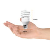 FOCO FLUORESCENTE 20 W LUZ DE DIA BASE E27 NO ATENUABLE