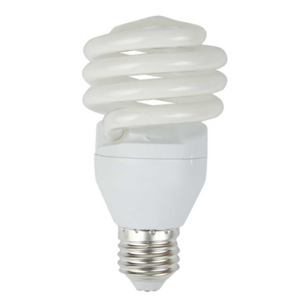 FOCO FLUORESCENTE 23 W LUZ DE DIA BASE E27 NO ATENUABLE *** OFRECER HEL-26W/65-T2 ***