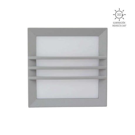 LÁMPARA DE EXTERIOR LED TARENTO TECNOLITE PARA SOBREPONER 3W LUZ BLANCA NEUTRA BASE GX53 ***TECNOLITE HAE***