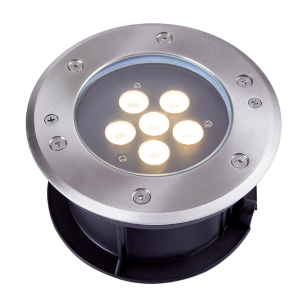 LÁMPARA DE EXTERIOR LED TECNOLITE CHICAGO SUMERGIBLE 7.5W LUZ SUAVE CÁLIDA