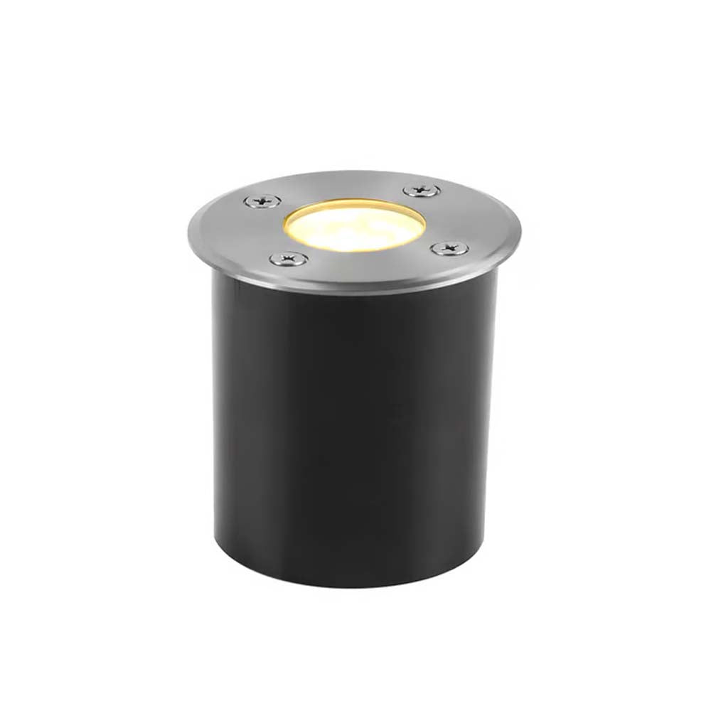 LÁMPARA DE EXTERIOR LED AUCKLAND TECNOLITE DE PISO EMPOTRABLE 3W LUZ SUAVE CÁLIDA IP65 LED INTEGRADO