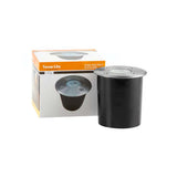 LÁMPARA DE EXTERIOR LED AUCKLAND TECNOLITE DE PISO EMPOTRABLE 3W LUZ SUAVE CÁLIDA IP65 LED INTEGRADO