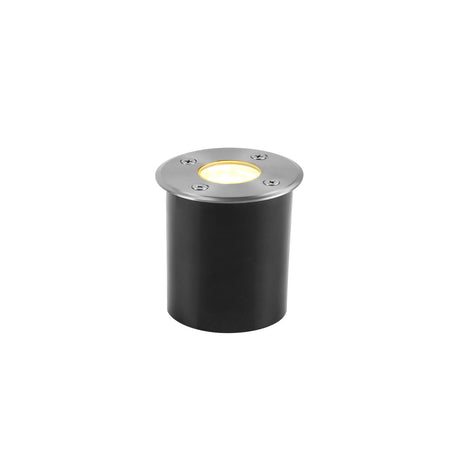 LÁMPARA DE EXTERIOR LED AUCKLAND TECNOLITE DE PISO EMPOTRABLE 3W LUZ SUAVE CÁLIDA IP65 LED INTEGRADO