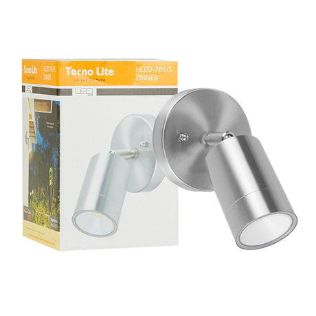 REFLECTOR DE EXTERIOR LED ZINNER TECNOLITE PARA SOBREPONER 4.5W LUZ SUAVE CÁLIDA