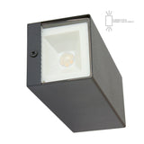 LUMINARIA PARA SOBREPONER EN MURO DE 9W COLOR GRIS HYADUM HLED-847/30/G TECNOLITE