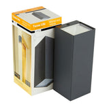 LUMINARIA PARA SOBREPONER EN MURO DE 9W COLOR GRIS HYADUM HLED-847/30/G TECNOLITE
