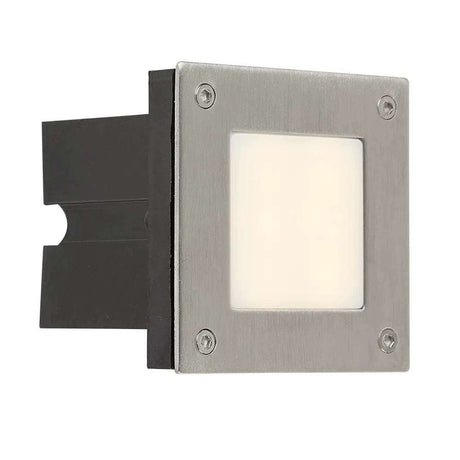 LÁMPARA DE EXTERIOR EMPOTRABLE LED CERDEÑA TECNOLITE 0.6W LUZ SUAVE CÁLIDA