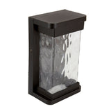 LAMPARA DE PARED ARBOTANTE LED EXTERIOR 16 W LUZ CALIDA BRILLANTE IP44 LED INTEGRADO HLED-201/N