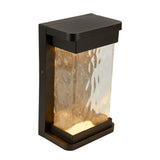 LAMPARA DE PARED ARBOTANTE LED EXTERIOR 16 W LUZ CALIDA BRILLANTE IP44 LED INTEGRADO HLED-201/N