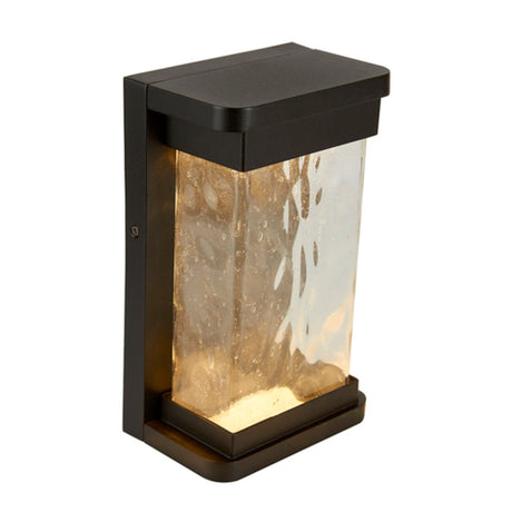 LAMPARA DE PARED ARBOTANTE LED EXTERIOR 16 W LUZ CALIDA BRILLANTE IP44 LED INTEGRADO HLED-201/N