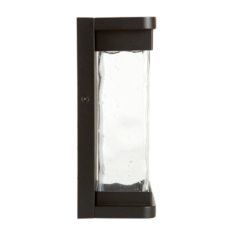 LAMPARA DE PARED ARBOTANTE LED EXTERIOR 16 W LUZ CALIDA BRILLANTE IP44 LED INTEGRADO HLED-201/N