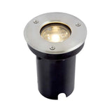 LAMPARA DE PISO LED EMPOTRABLE EXTERIOR 6 W LUZ CALIDA BRILLANTE IP65 LED INTEGRADO