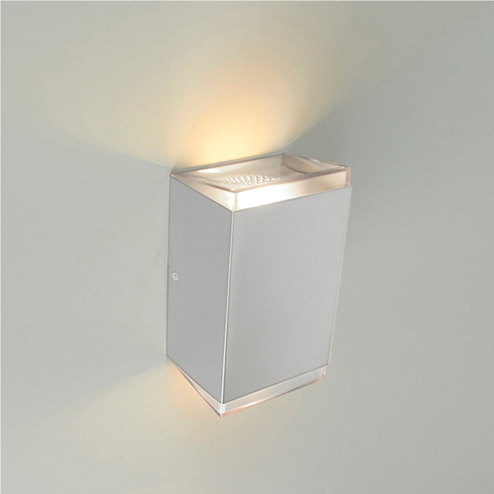 LAMPARA DE EXTERIOR LED PARA SOBREPONER 14.5 W LUZ CALIDA BRILLANTE HLED-845/30/CR