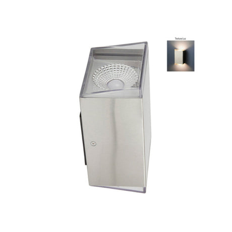 LAMPARA DE EXTERIOR LED PARA SOBREPONER 14.5 W LUZ CALIDA BRILLANTE HLED-845/30/CR