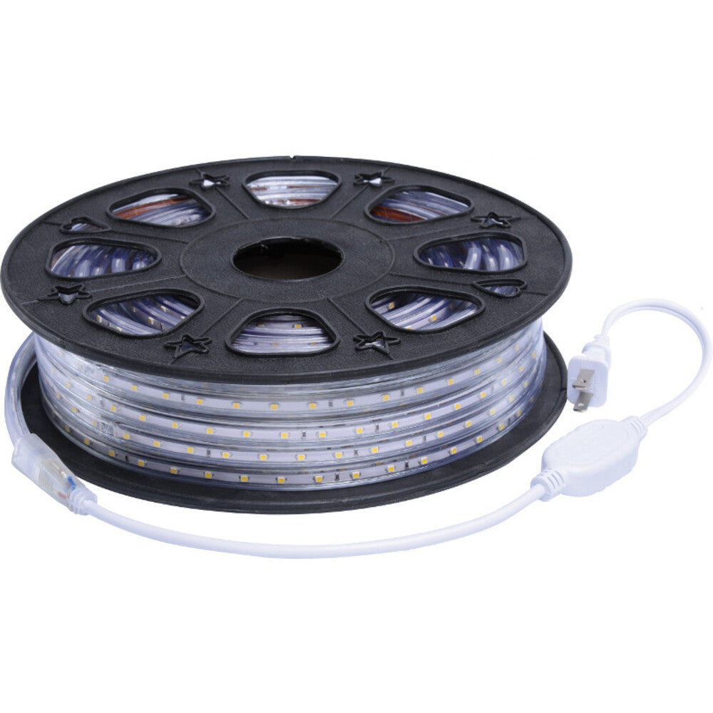 MANGUERA PLANA DE LED 3528 SMD 127V IP65 BLANCO CALIDO H-MLED-2835SMD-127V/BC MCA TECNOLITE