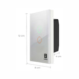 INTERRUPTOR TACTIL INTELIGENTE DOBLE MCA TECNOLITE