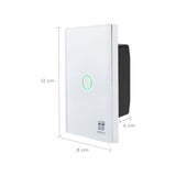 INTERRUPTOR TACTIL INTELIGENTE DIMMER *** EXHIBIDO ***