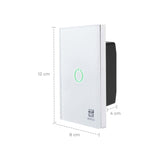 INTERRUPTOR TACTIL INTELIGENTE SENCILLO *** EXHIBIDO ***