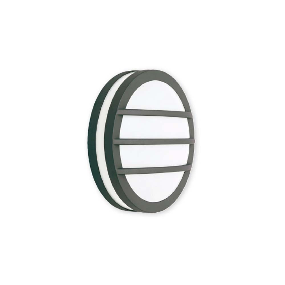 LUMIN. EXT. ARB. BASE MED ALUM. GRIS ***TECNOLITE HAE***