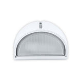 LAMPARA PARED REDONDA EXT. BLANCO TECNOLITE *** EXHIBICION PV.4  50% ***