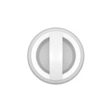 LUMINARIO EMPOTRAR DE PARED LED 3W/85-265V. BLANCO CALIDO REDONDO HOUSING DE PLASTICO IP54