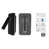 LUMINARIO DE PARED TIPO LECTURA LED NEGRO 10W BLANCO CALIDO DIRIGIBLE LUZ TRASERA Y FRONTAL 85-265V IP20 ILUMILEDS