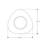 LUMINARIO DE PARED SOBREPONER EFECTO SIMETRICO LED NEGRO 5W BLANCO CALIDO LUZ INDIRECTA 85-265V IP20 ILUMILEDS ***HAE 2023***