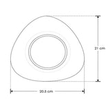 ARBOTANTE TRIANGULAR BLANCO 5W IP20 BLANCO CALIDO ILUMILEDS