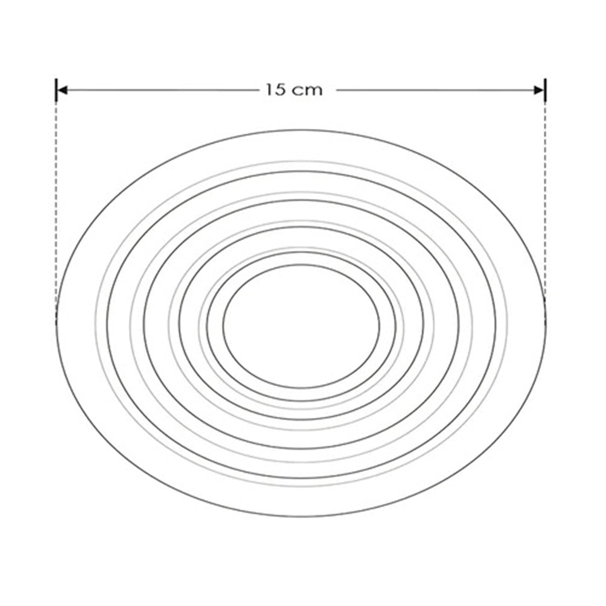 LUMINARIO DE PARED SOBREPONER EFECTO SIMETRICO LED BLANCO 6W BLANCO CALIDO LUZ INDIRECTA 85-265V IP20 ILUMILEDS ***HAE 2023***