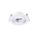 DIFUSOR P/MR16 GU10 O MOD LED REDONDO DIRIGIBLE BLANCO MATE  INCLUYE CONECTOR GU10 ILUMILEDS ***HAE 2024***