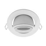 DIFUSOR P/MR16 GU10 O MOD LED REDONDO DIRIGIBLE BLANCO MATE  INCLUYE CONECTOR GU10 ILUMILEDS ***HAE 2024***