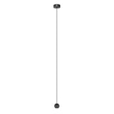 LUM. SUSP. CUERPO ESEFERICO NEGRO LED 4.5W 3IP20 ILUMILEDS