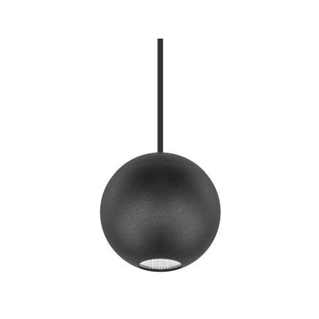 LUM. SUSP. CUERPO ESEFERICO NEGRO LED 4.5W 3IP20 ILUMILEDS