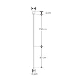 LUMINARIO COLGANTE CILINDRICO LED NEGRO 5W BLANCO CALIDO 120 100-240V IP20 ILUMILEDS