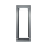 POSTE TIPO BOLARDO LED GRIS 10W. BC 60CMS. ILUMILEDS *** EXHIBIDO ***