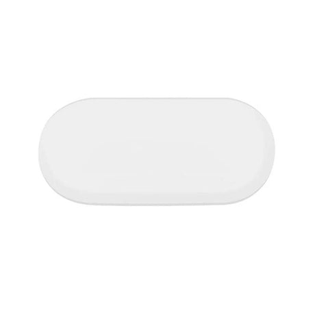LUMINARIO DE PARED DE LED BLANCO CALIDO 15 WATTS OVAL TIPO BULK SALIDA DE LUZ DIRECTA DE SOBREPONER POLICARBONATO ACABADO BLANCO 85-265V CA IP65