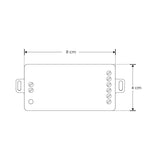 CONTROLADOR PARA TIRA EXTRAPLANA DE LED TIPO PIXEL RGB 70W MAX CONTROLADO VIA APP WIFI 5-24VCC IP20