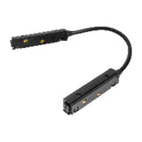 CONECTOR ELECTRIFICADO MACHO-MACHO CON CABLE 20 CM P/RIEL MAGNETICO 48V 200W MAX ILUMILEDS