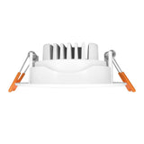 LUMINARIO DE TECHO EMPOTRAR REDONDO LED BLANCO 12W BLANCO CALIDO 24 85-265V IP20 ILUMILEDS
