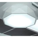LUMINARIO OCTAGONAL PARA SOBREPONER EFECTO SIMETRICO BLANCO CALIDO 100-224 V CA 40W ***HAE 2023***