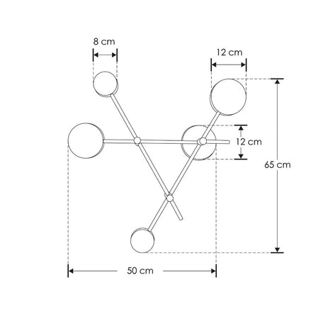 LUMINARIO DE PARED LED B.C. 27 W OPTICA 360 SOBREPONER ALUMINIO ACABADO NEGRO 85 - 265V CA IP20