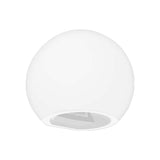 LUMINARIO DE PARED CON BASE G9 (SIN LAMPARA) 15W MAX OPTICA 120 REDONDO SOBREPONER YESO ACABADO BCO IP20