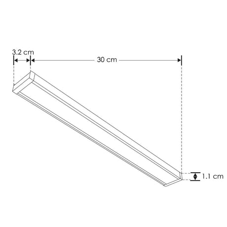 LUMINARIO PARA MINI RIEL MAGNETICOI TIPO FLOOD DE LED B.C. 12W OPTICA105ALUMINIO ACABADO NEGRO 48VCC IP20